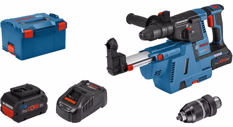 Martello perforatore a batteria con SDS plus GBH 18V-26F, L-BOXX 238, 2 x ProCORE18V 5,5Ah