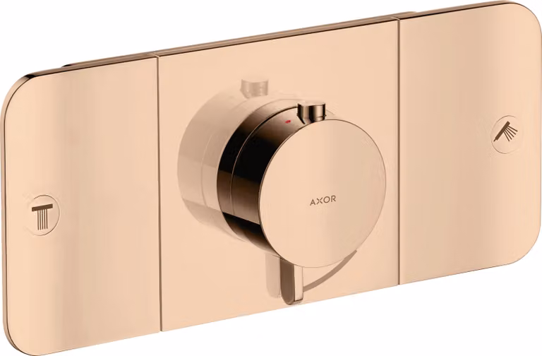 hansgrohe AXOR One Module thermostatique encastré pour 2 consommateurs, 45712300, 45712300
