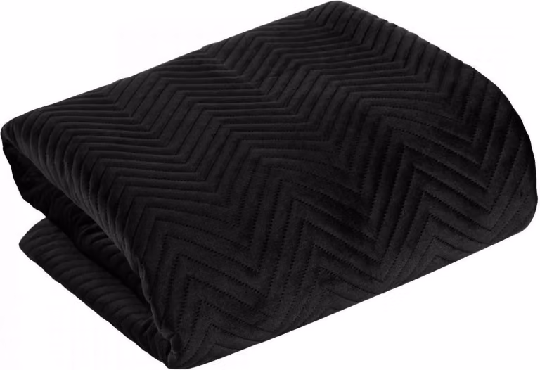 Copriletto Sofie 220x240 cm nero