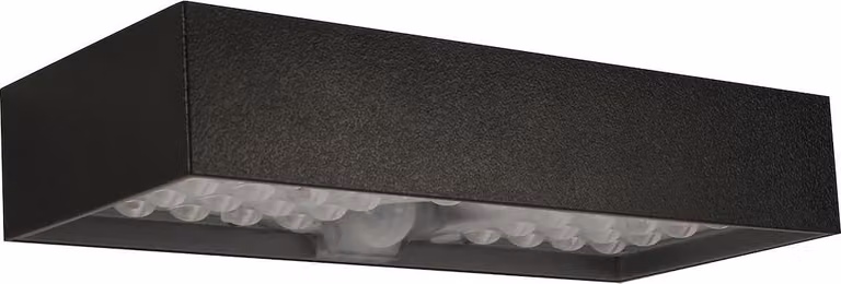 Lampada da parete solare Brick 6W 800lm 4000K IP65 con sensore di movimento