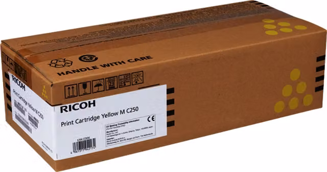 Ricoh 408355 cartuccia toner 1 pz Compatibile Giallo