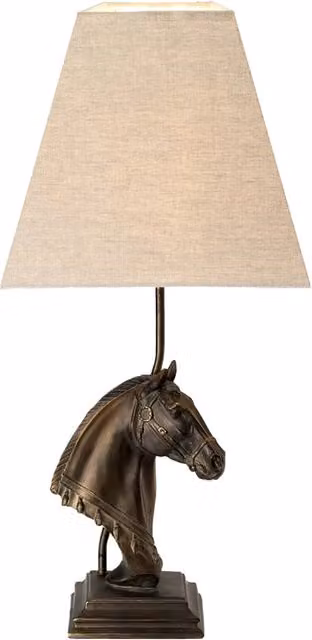 Abatjour Contemporaneo Eclipse Materie Plastiche Bronzo Tessuto 1 Luce E27