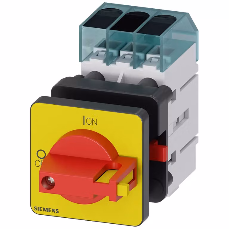Interruttore sezionatore Siemens 3LD3, Iu 63 A, interruttore principale a 3 poli 3LD34500TK13