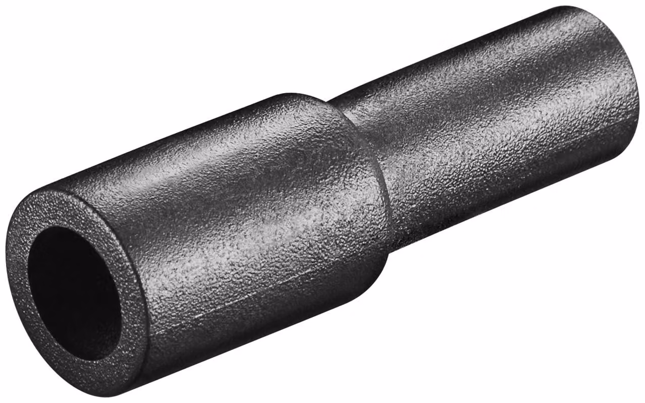 goobay Isolierhülle für F Stecker/RG 6/RG 59 schwarz (Bulk)