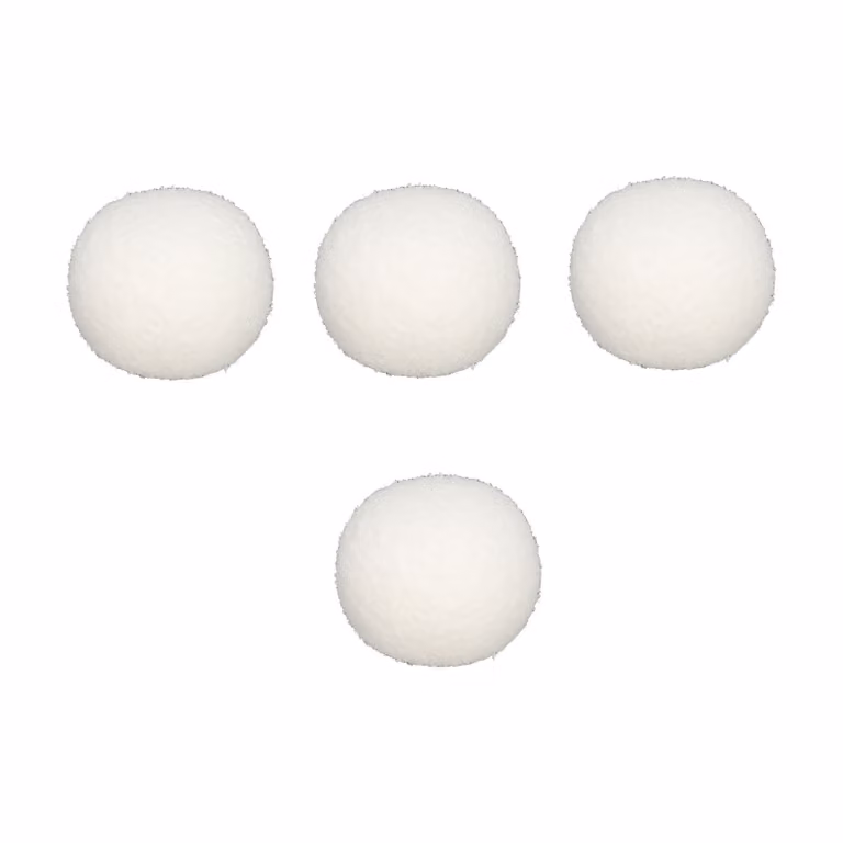 4 palline riutilizzabili e lavabili per rimuovere lo sporco e l'olio, ideali per piscine, vasche idromassaggio e spa