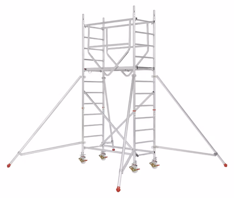 Ponteggio mobile Hymer ADVANCED SAFE-T Modulo 1 + Kit + Braccio Lunghezza piattaforma 1,58 m
