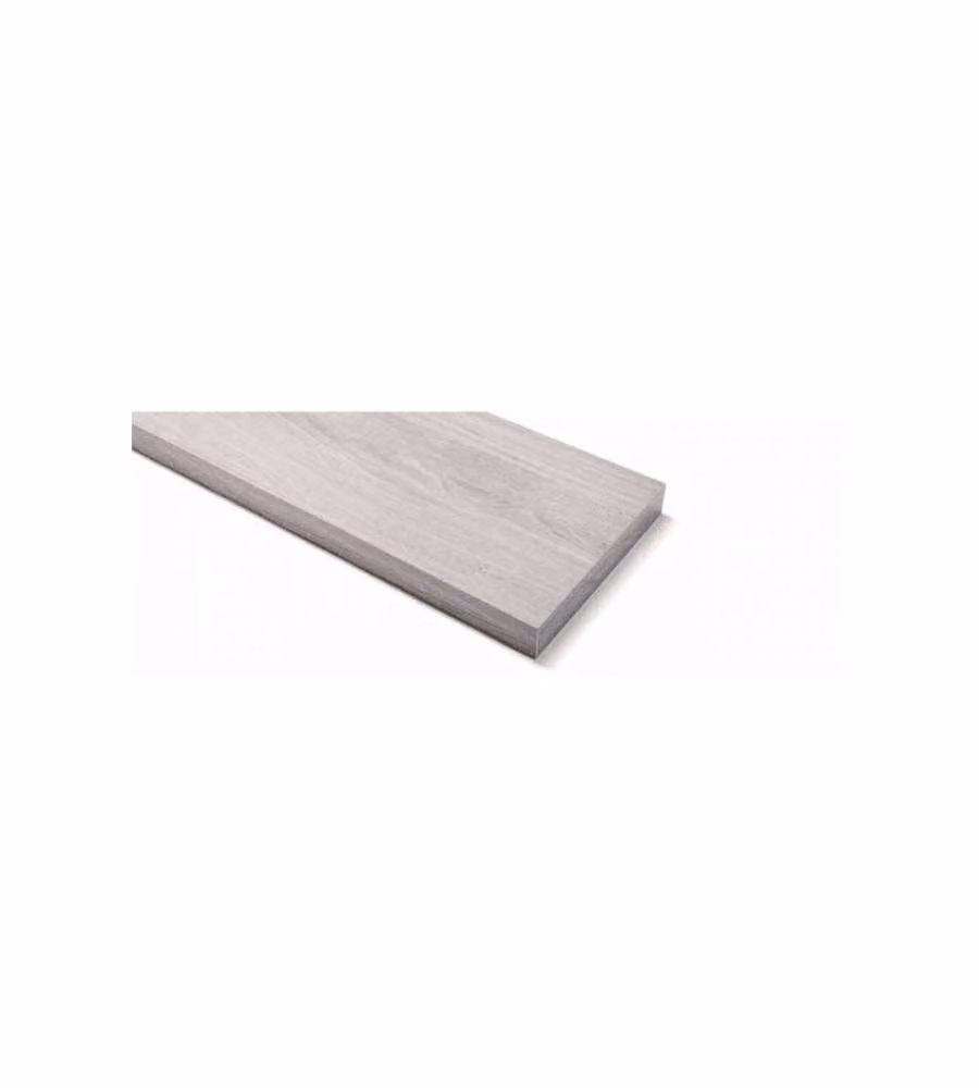Kimono Ripiano tamburato Grigio 23,5x23,5 cm con supporto a scomparsa