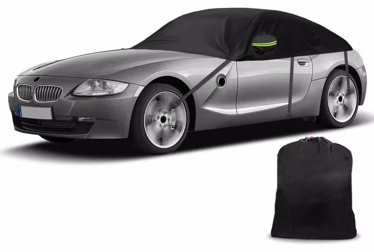 Copertura parziale per auto, compatibile con BMW Z4 E85 (2002-2008), impermeabile, resistente ai raggi UV, protezione per tutte le condizioni atmosferiche