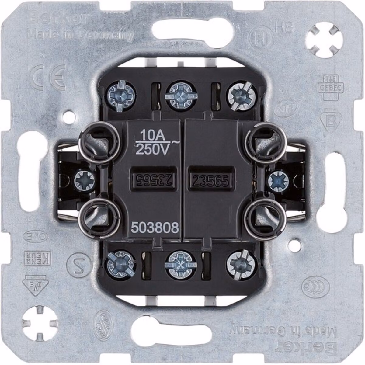 Pulsante a bilanciere Berker 503808