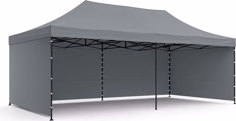 Gazebo pieghevole PARTY 3x6m Grigio