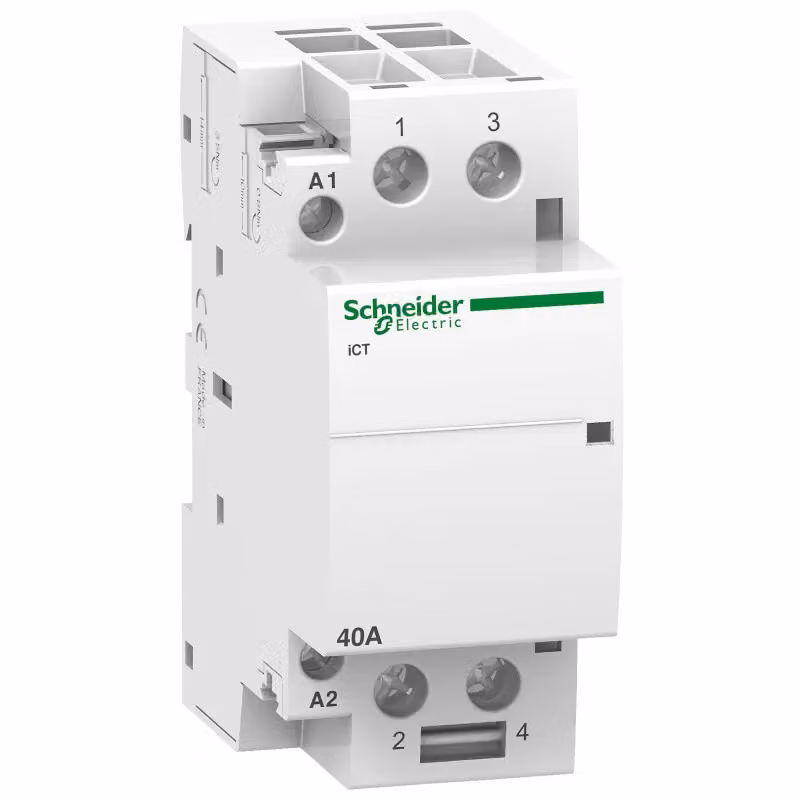 Contattore da installazione Schneider Electric iCT 40 A 2S 220/240 V 60 Hz A9C20642