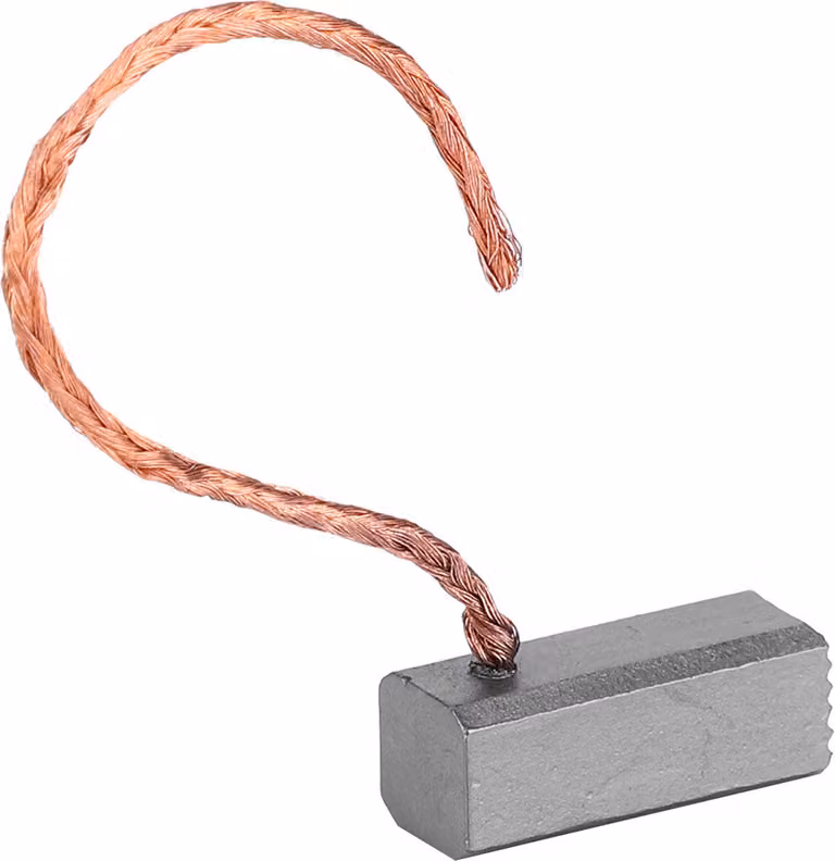 100 pezzi spazzole in carbonio del motore della pompa a membrana J420 in miniatura come ricambio, 6 x 6 x 15 mm