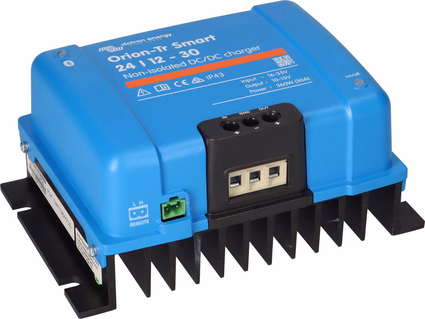 Caricatore DC-DC Victron Orion-Tr Smart 24/12-30A non isolato (360W)