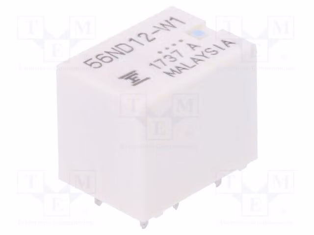 1 relè: elettromagnetico, 30A/14VDC. Bobina: 12VDC, 40A. Modello: FBR56ND12-W1. Elettromagnetico