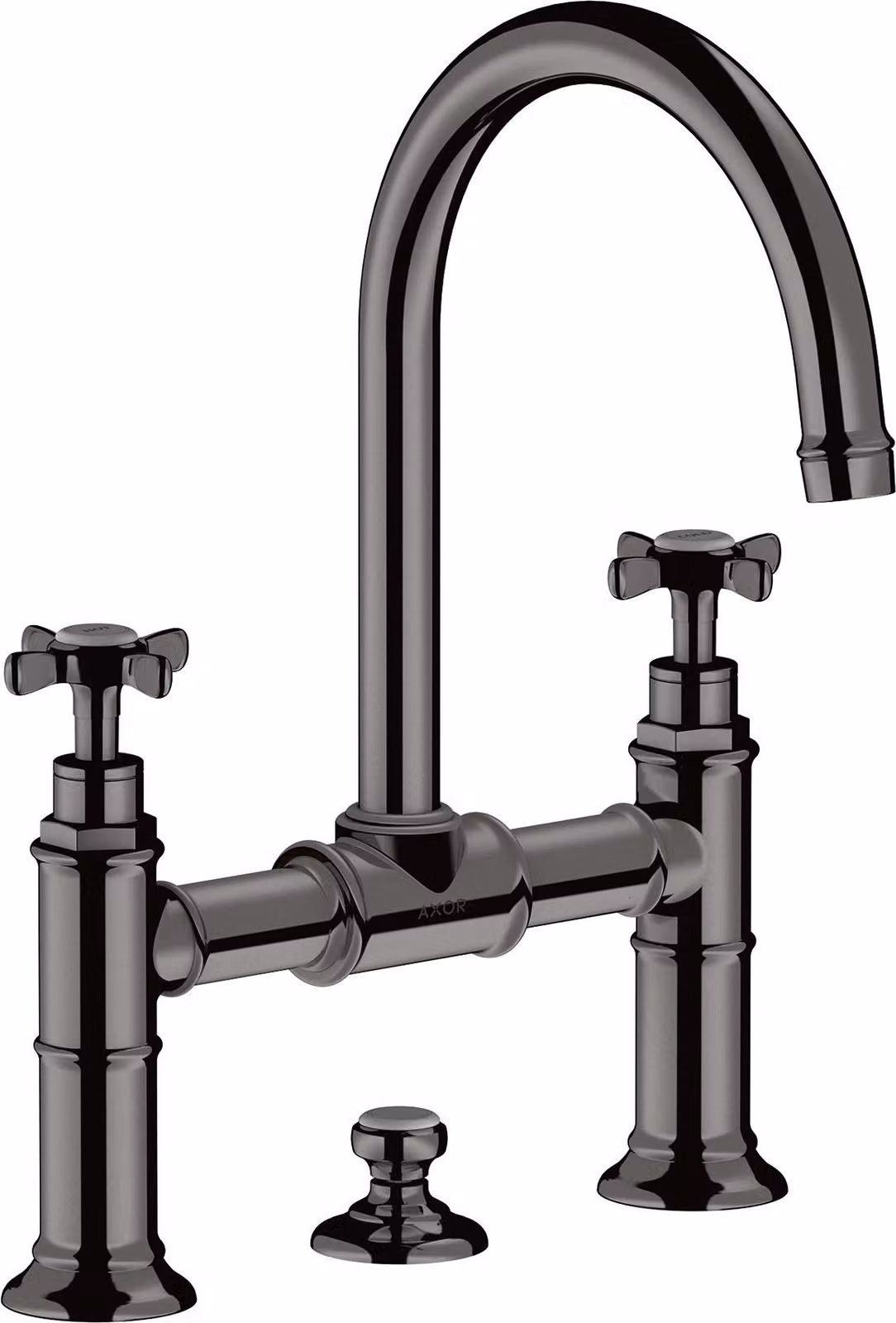 hansgrohe AXOR Montreux mitigeur lavabo 2 poignées 220, vidage escamotable, 16510330, 16510330