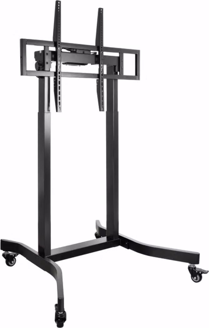 TooQ FSM02-B Supporto elettrico da pavimento con ruote per TV 55-100"/ fino a 120 kg