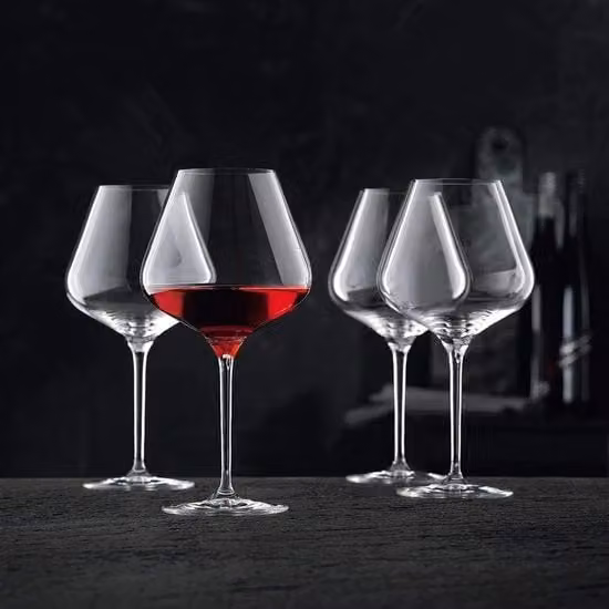 Set di 4 bicchieri da vino Spiegelau in cristallo trasparente lavabili in lavastoviglie