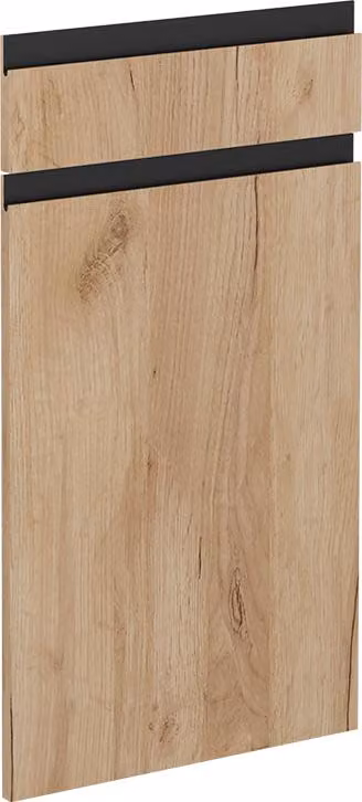 Frontale cucina Vicco R-Line Rovere dorato 39.6 x 70.8 cm frontale del mobile per mobile base con cassetti, Model 39516