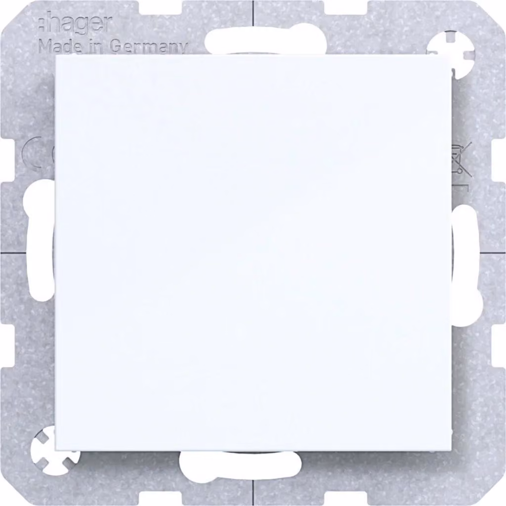 Tapparella avvolgibile Hager con elemento centrale WAF1001WG