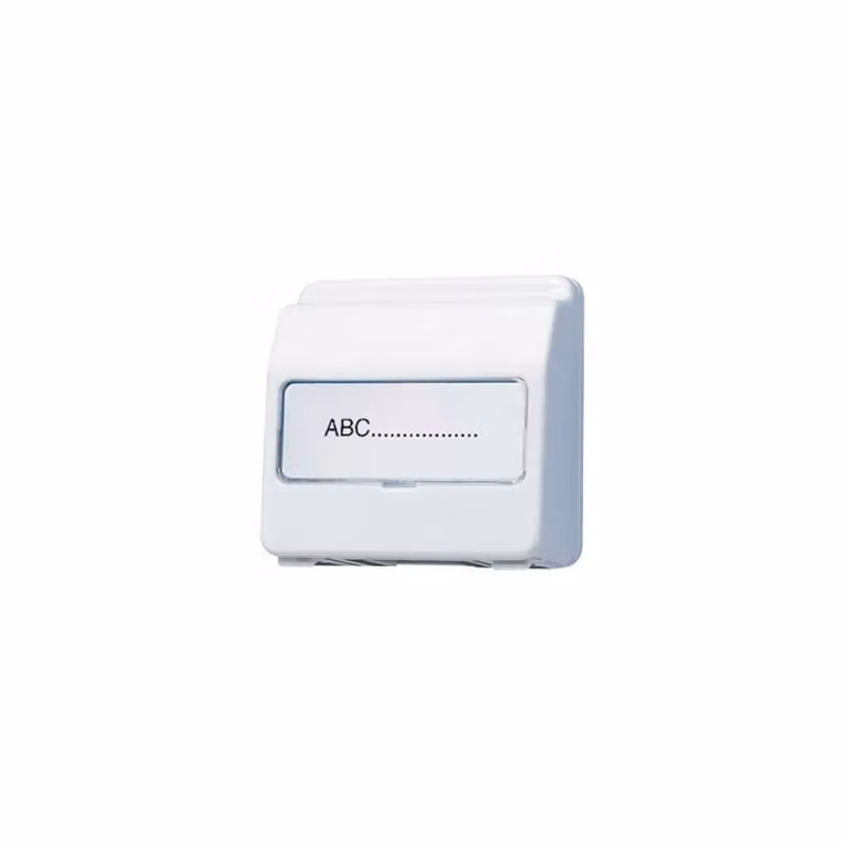 Jung CD554KLWW Coperchio ribaltabile, versione alta, con scatto di fissaggio, bianco alpino
