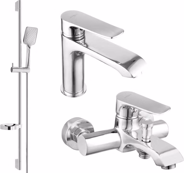 Mexen Pecos DS62 set da bagno, cromo - 72703DS62-00