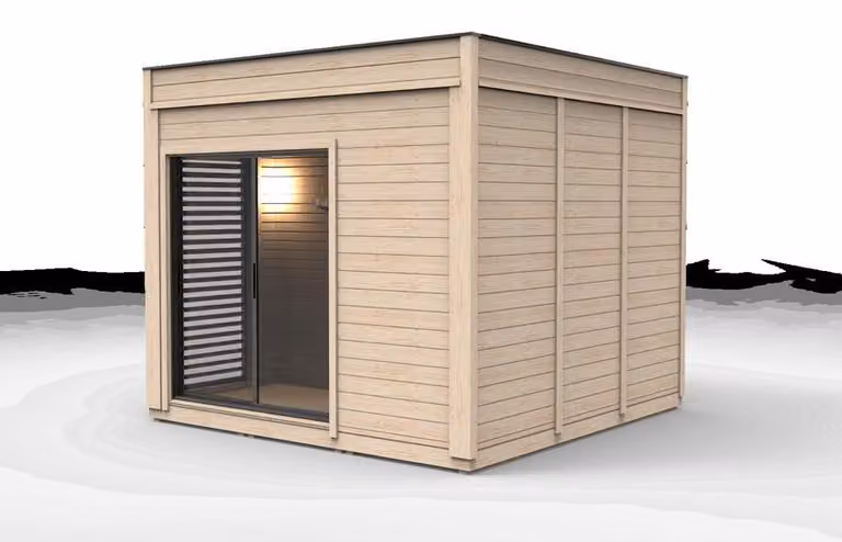 Trockensauna Holzsauna Outdoor Moderne Sauna Gartensauna Naturholzsauna