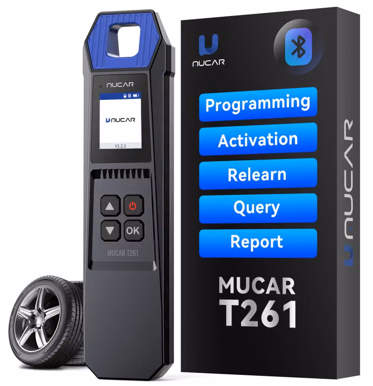 Misuratore di pressione pneumatici TPMS diagnostico - Connessione Bluetooth - Portatile