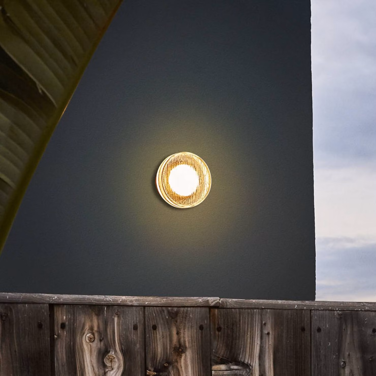 MARSET Applique da esterni a LED Roc, dimmerabile, Bianco / Opale, Alluminio, Design, Applique LED da esterni