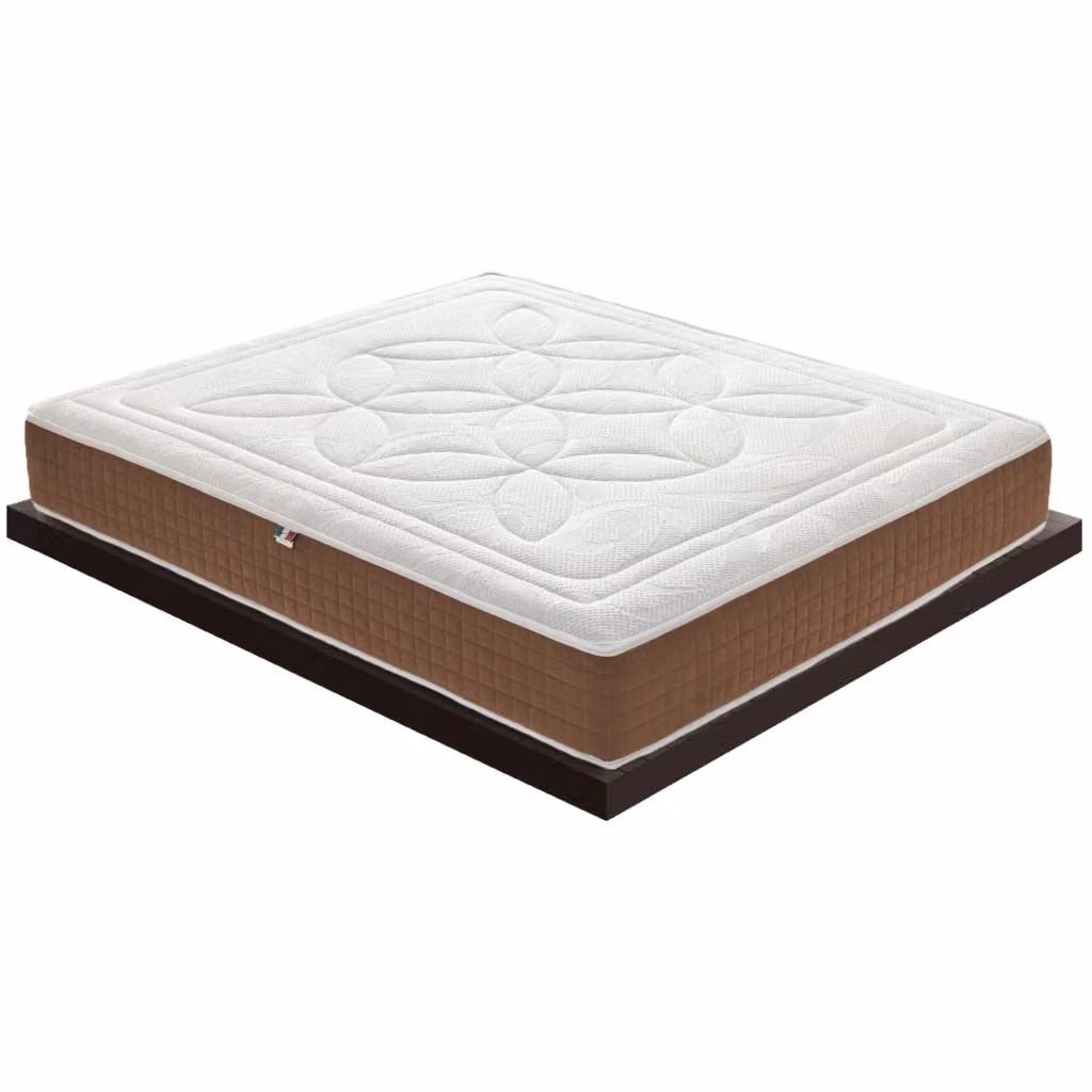 Materasso Singolo Hybrid MaterassieDoghe in Memory Foam Bianco, L 80 cm x P 200 cm, Altezza: 22 cm – 2