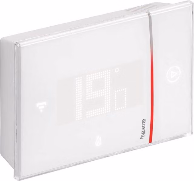 Bticino SXW8002WR Termostato WIFI DIGITALE Smarther2. Termostato a parete. Programmabile. Comando da App. Alexa e Google. Bianco. prodotto ricondizionato