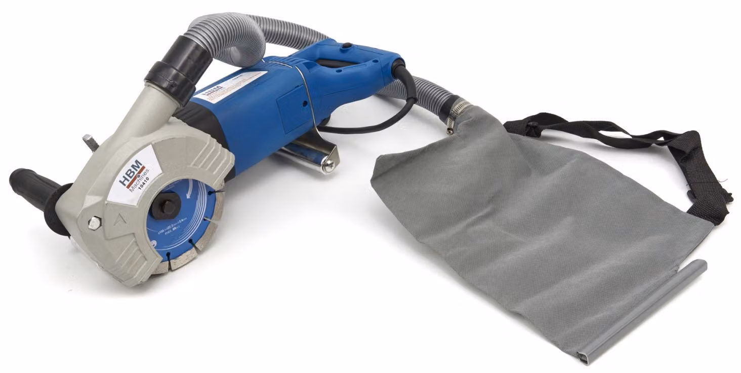Wall chaser 5 dischi diamantati 156mm 2400W 230V Wall chaser Fresa per scanalature Fresa per scanalature