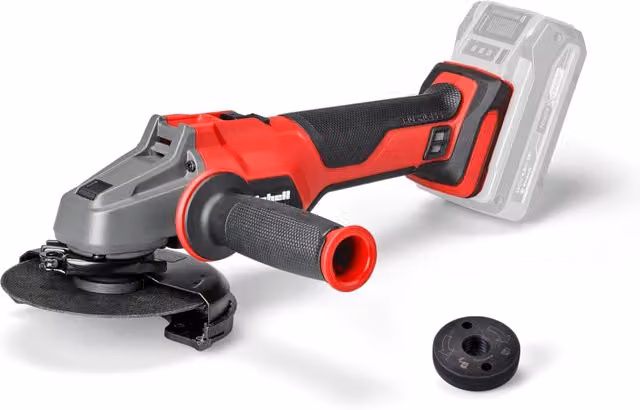 Smerigliatrice a batteria Einhell Axxio 18/125 Q Power X-Change Solo Corpo Rosso – 1