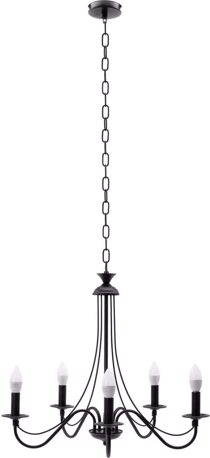 Lampada tooLight App647-5Cp Black