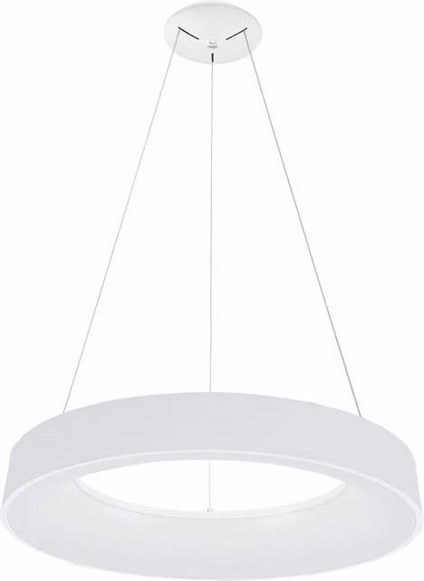 Italux Giulia lampada a sospensione LED bianca Ø80 80W