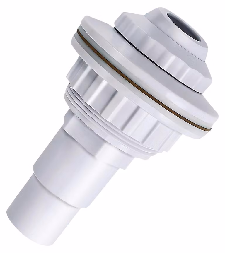 Bocchettone di ingresso per piscina - Girevole - 32 mm e 38 mm - ABS