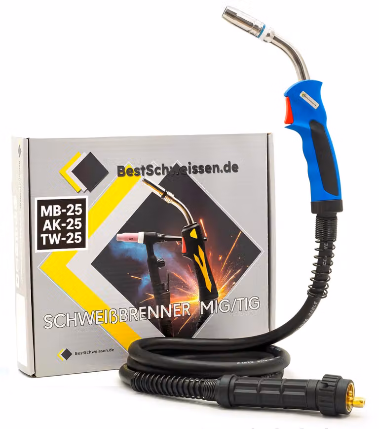 Kit di accessori per saldatrice MIG MAG MB-25 AK-25, lunghezza 3m/4m/5m