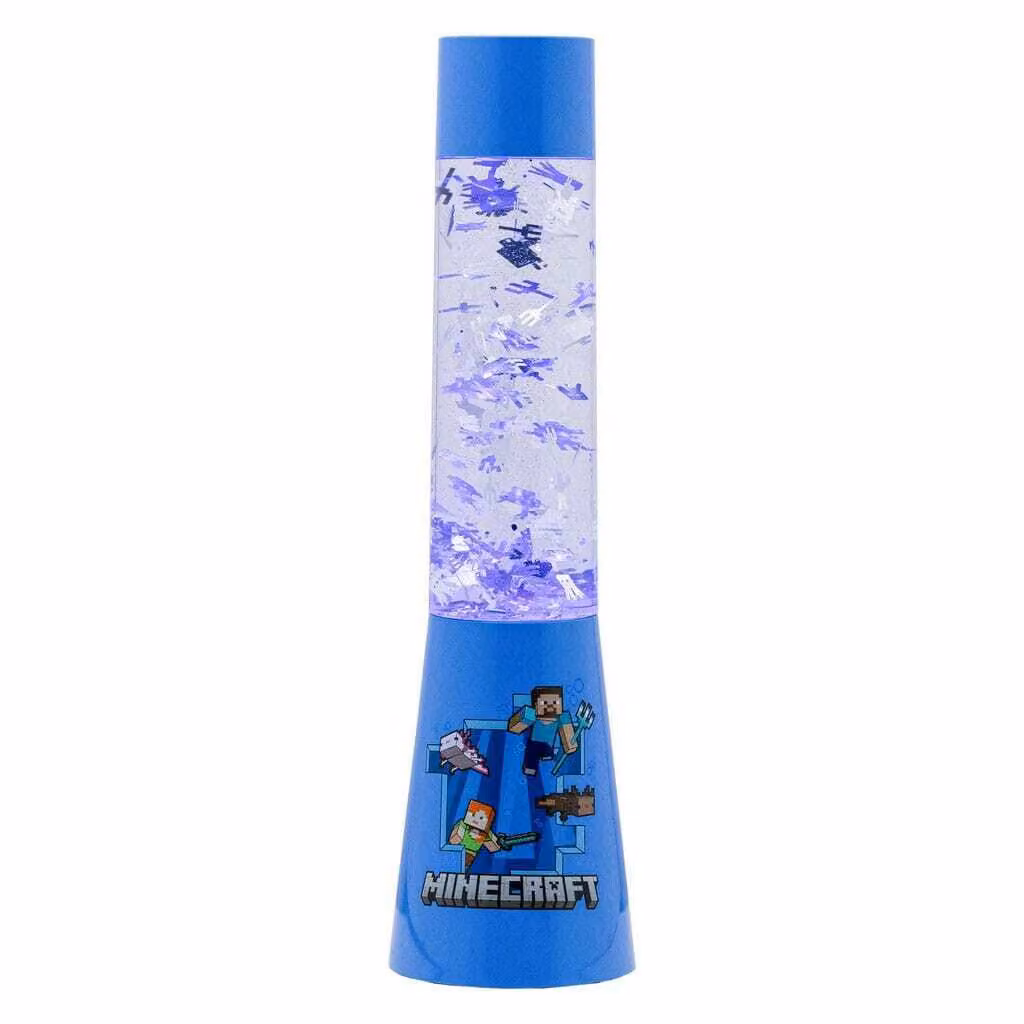Paladone Minecraft Flow Lampada da tavolo Blu