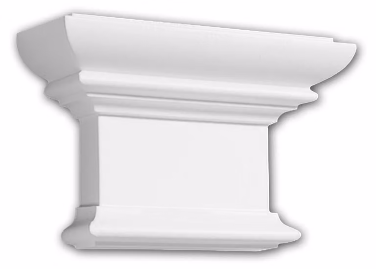 Testa del pilastro Profhome 121008 Stile dorico