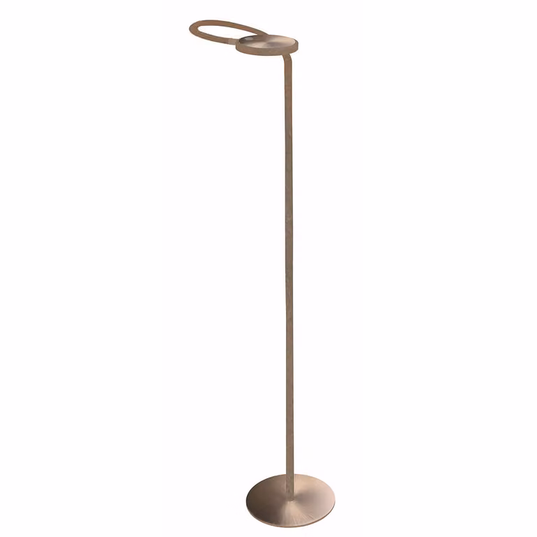 Lampada da terra - bronzo - Platu - plastica metallo - lampada di design - LED - 3351BR - Mexlite