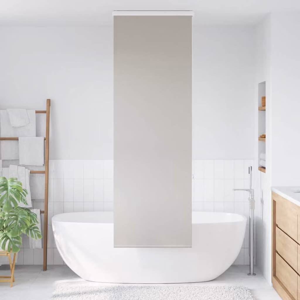 vidaXL Tenda a Rullo Doccia con Cassonetto 70x240 cm Larghezza Tessuto