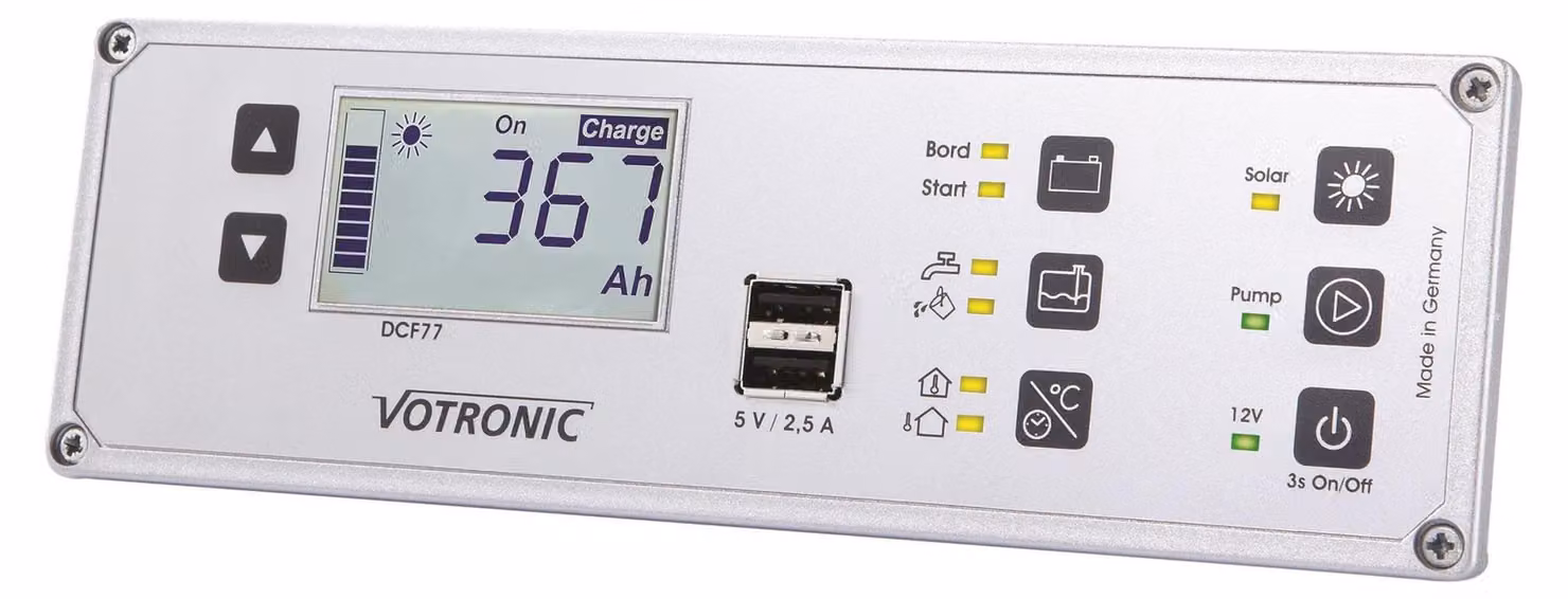 Kombipanel Jupiter 100, centralina solare, 100A, 12V/24V