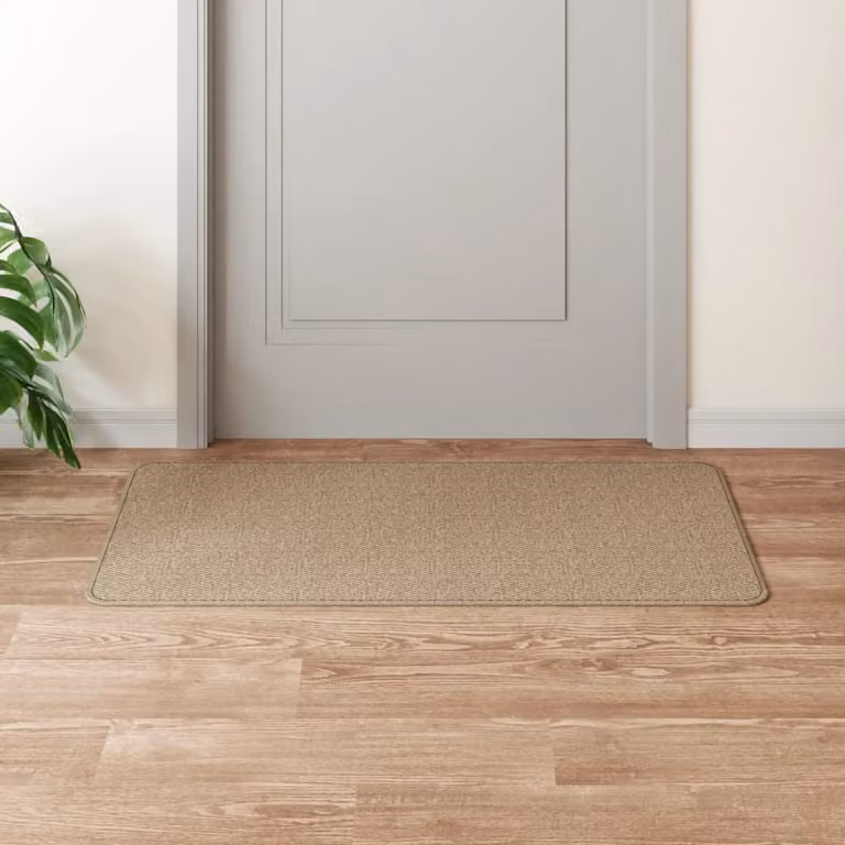 vidaXL Tappeto Corsia Aspetto Sisal Colore Sabbia/Marrone L 100 cm x P 50 cm