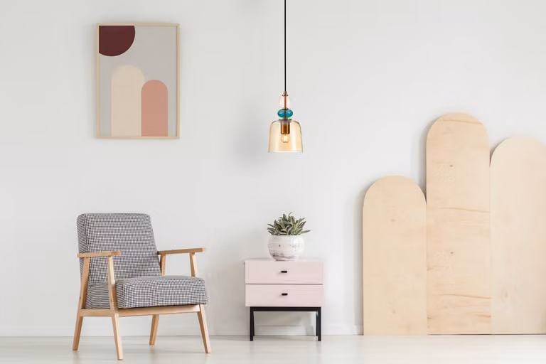Lampada a sospensione decorativa in vetro ambrato multicolore per soggiorno sopra il tavolo 1xE27 40W NAMOS Italux