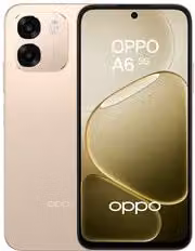 Smartphone Oppo A6 5G Aurora Gold con display da 6,75 pollici, 256 GB di memoria e 6 GB di RAM