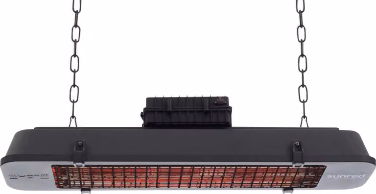 Riscaldatore radiante a infrarossi da soffitto Vintage Dark 2500W