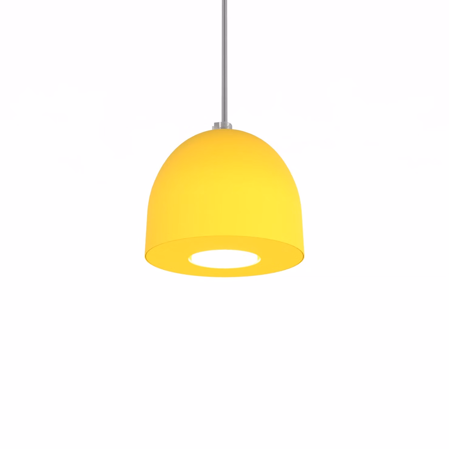 Lampada A Sospensione Campanella Monocolore Opaca
