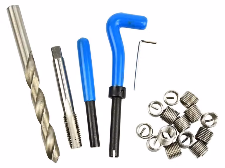 Kit riparazione filettatura M12 x 1.75, strumenti di riparazione filo, set inserto compatibile ,utensili manuali per per filetti auto Geko
