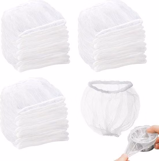 Filtri per scarichi monouso - 300 pezzi - Griglie filtranti monouso - Griglie per lavandini - Griglie di scarico - Filtri per lavandini monouso - Griglie elastiche - Sacchetti filtranti per lavabi - Griglie per scarichi - Sacchetti a rete
