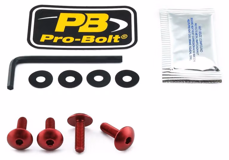 Kit di viti PRO BOLT per schermo, 4 pezzi