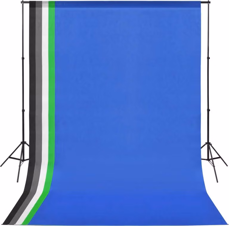 vidaXL Set di illuminazione per studio fotografico